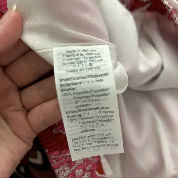 J.Crew Relaxed Wide Leg Pants in Pink Vintage Paisley - Picture 8 of 9